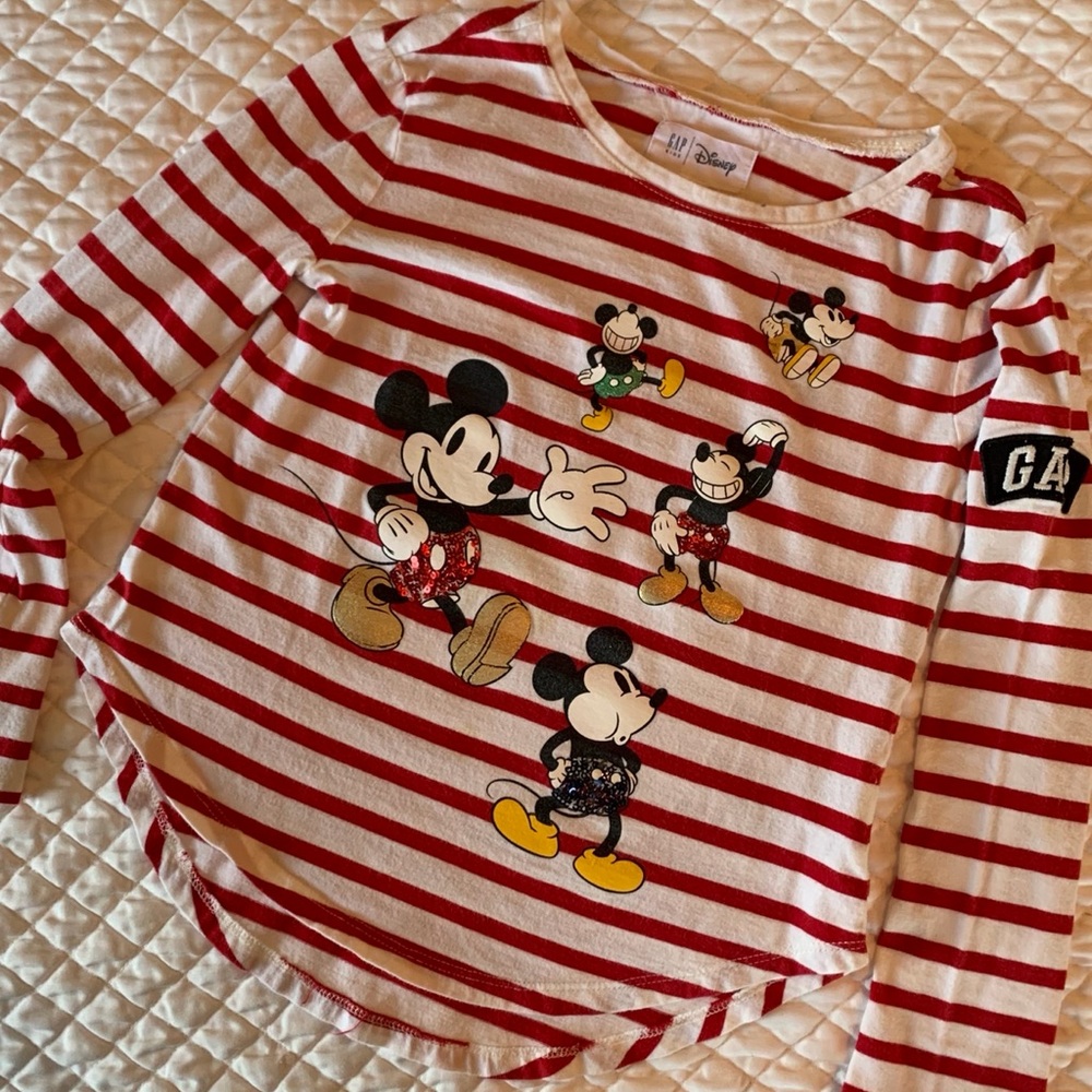 Gap 6G Mickey long sleeved shirt